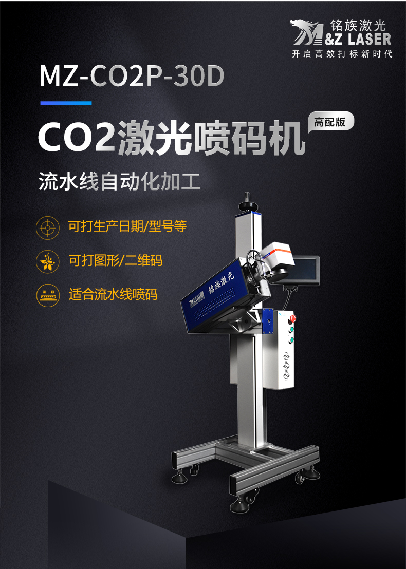 動態飛行二氧化碳（CO2）激光噴碼機(圖1)