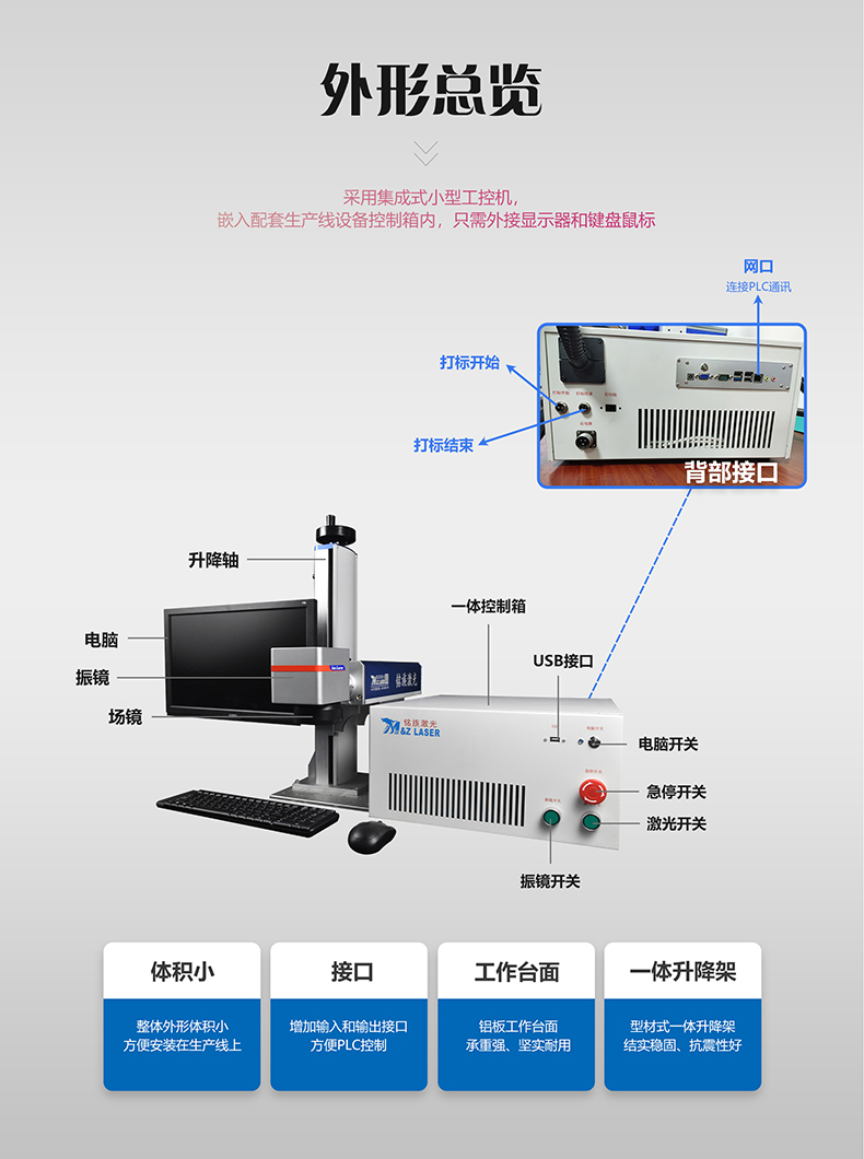 生產線配套激光打標機(圖2) 生產線配套激光打標機(圖2)